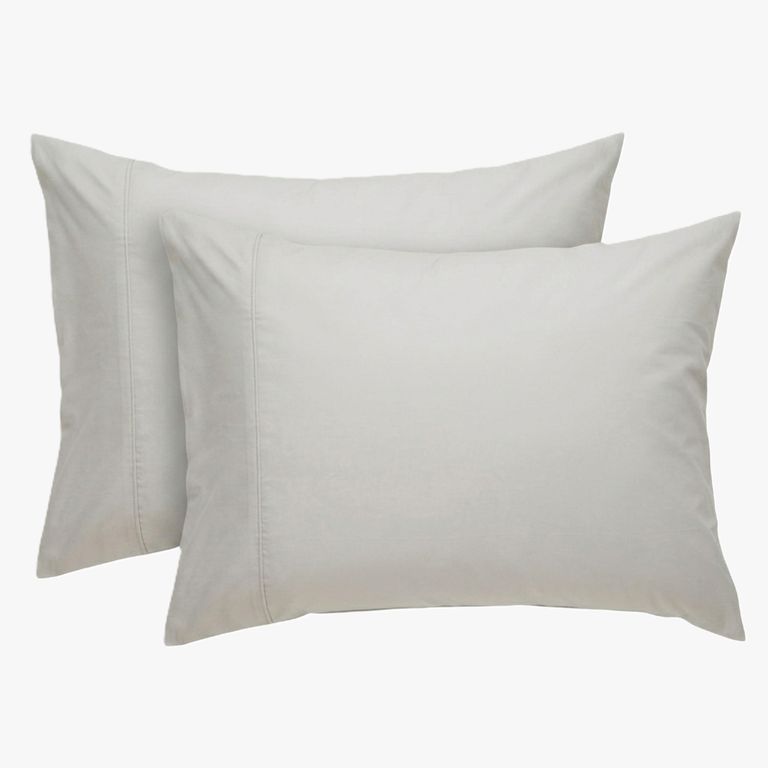 Set De 2 Fundas De Almohada 200 Hilos 100% Algodón