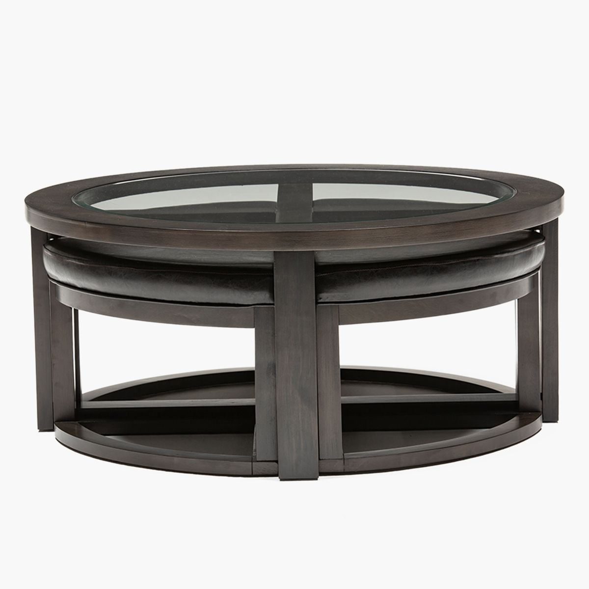 ROBERTA ALLEN - MESA CENTRO + 4 POUF RICARDA