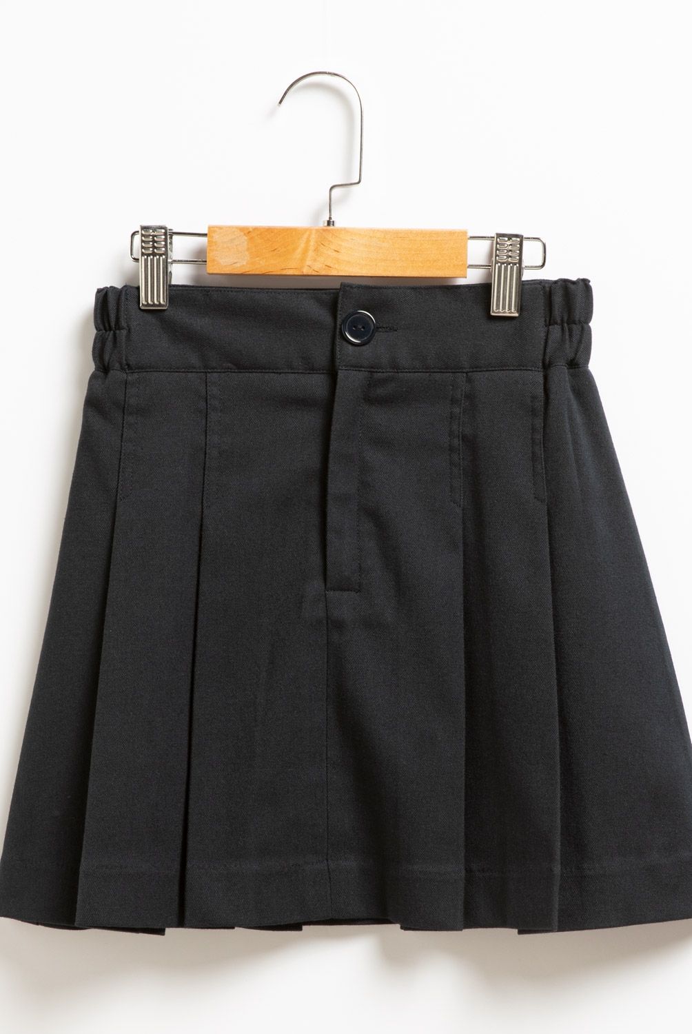 COLLOKY - Colloky Falda Escolar , 35% Viscosa Strech 62% Poliester&Nbsp; 3% Elastano, Cintura Ajustable, Incluye Etiqueta De Nombre Y Boton De Reemplazo Niña