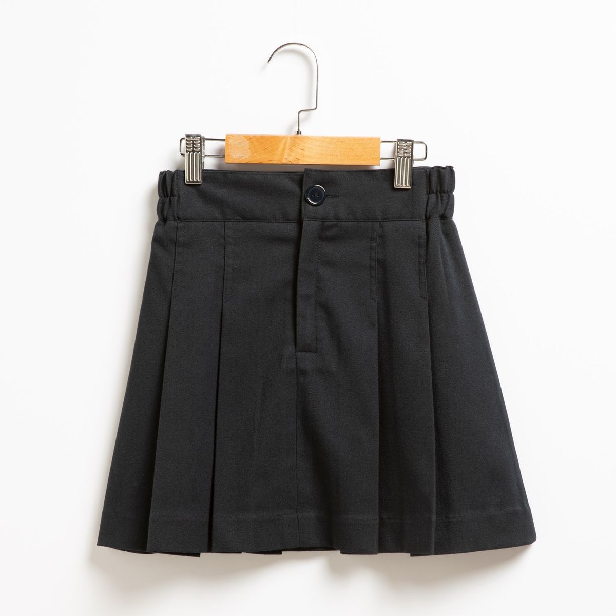 COLLOKY - Colloky Falda Escolar , 35% Viscosa Strech 62% Poliester&Nbsp; 3% Elastano, Cintura Ajustable, Incluye Etiqueta De Nombre Y Boton De Reemplazo Niña