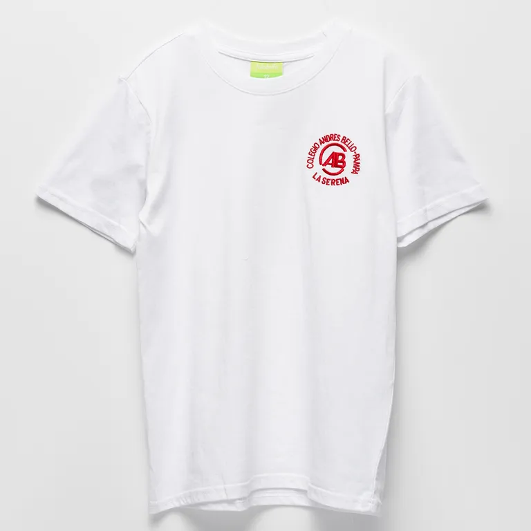Polera Escolar Deporte Unisex Niño Algodón