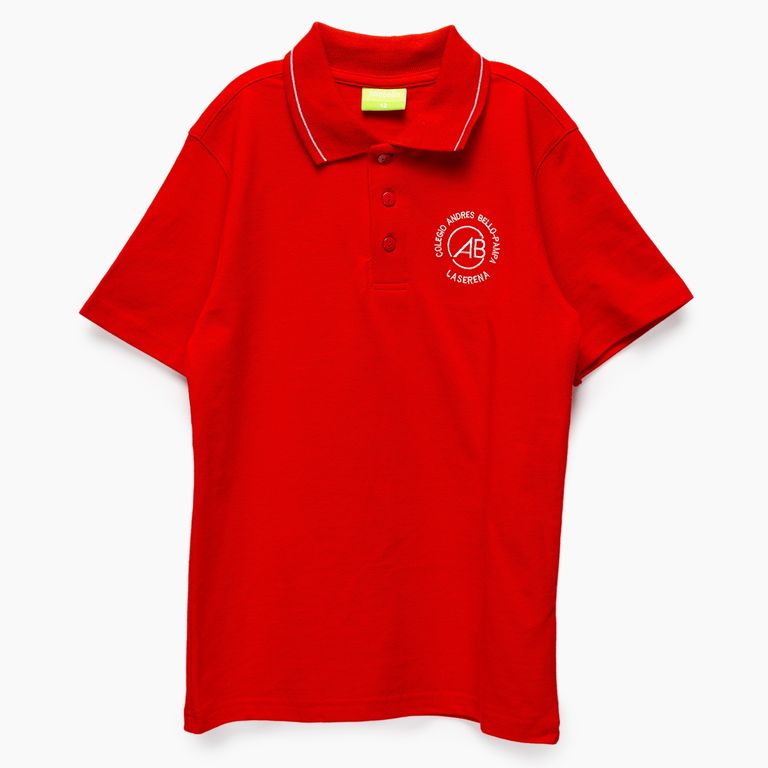 Polera Escolar Pique Unisex