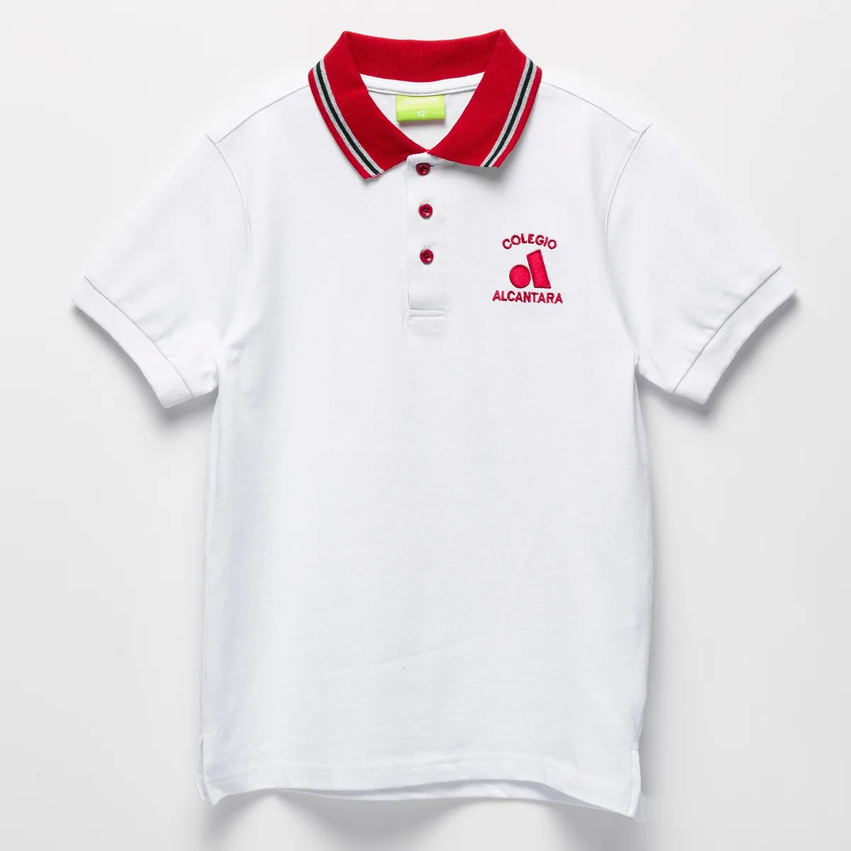 COLEGIO ALCANTARA PLAZA VESPUCIO - Polera Escolar Pique Unisex Colegio Alcantara Plaza Vespucio