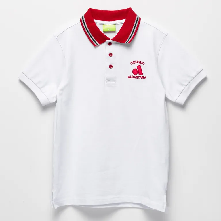 Polera Escolar Pique Unisex