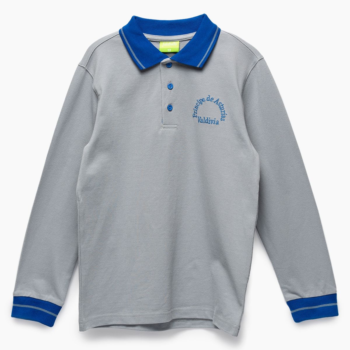 GENERICO - Polera Escolar Pique Unisex Colegio Principe de Asturias Valdivia