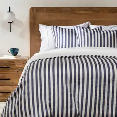 BASEMENT HOME - Funda Plumón Basement HomeAlgodón 2 Plazas Estampada Azul