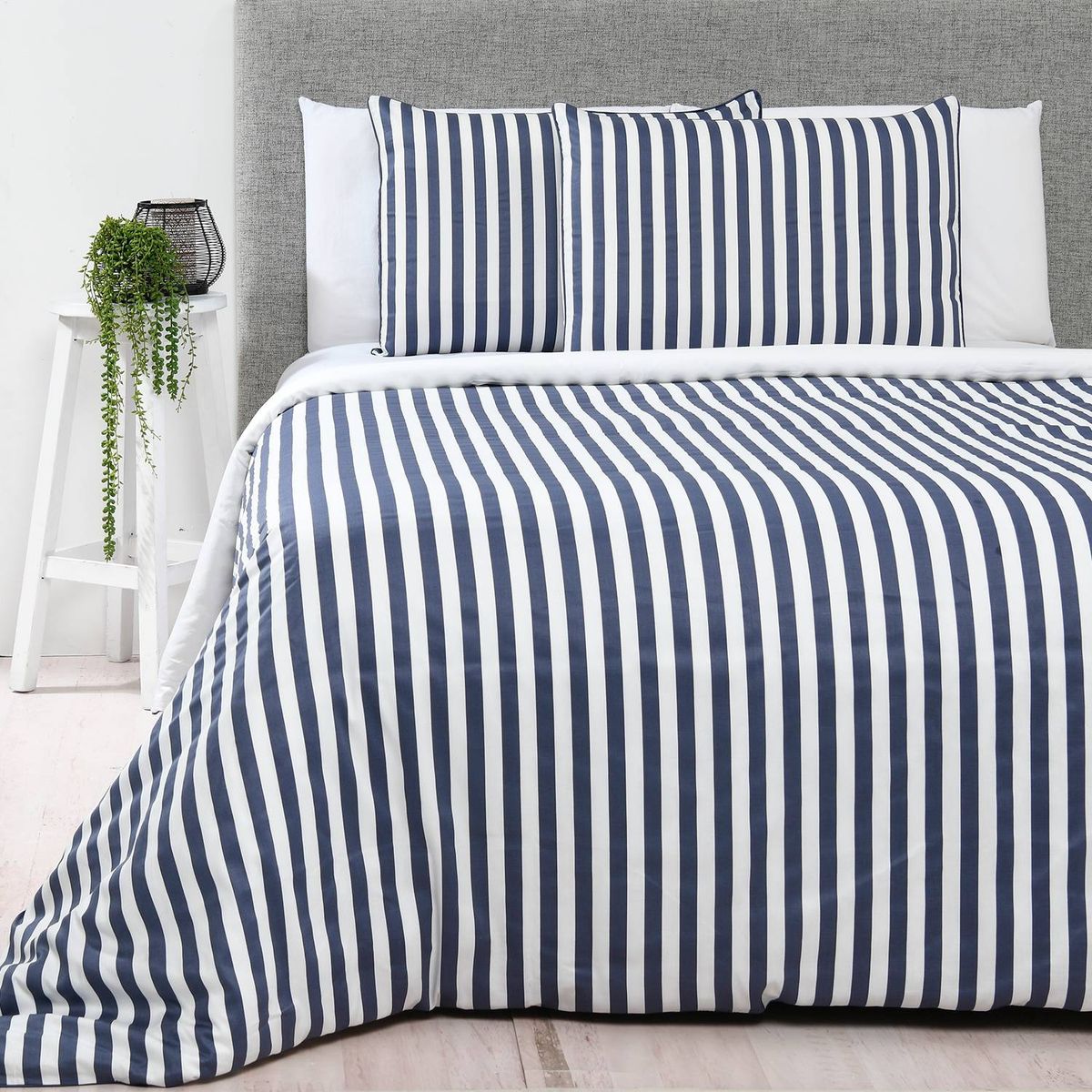 BASEMENT HOME - Funda Plumón Federico Azul 1,5 Plazas