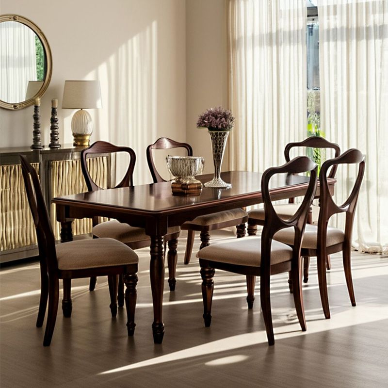 ROBERTA ALLEN - Mesa Comedor Roberta Allen Eminence Rectangular 4 Puestos Madera