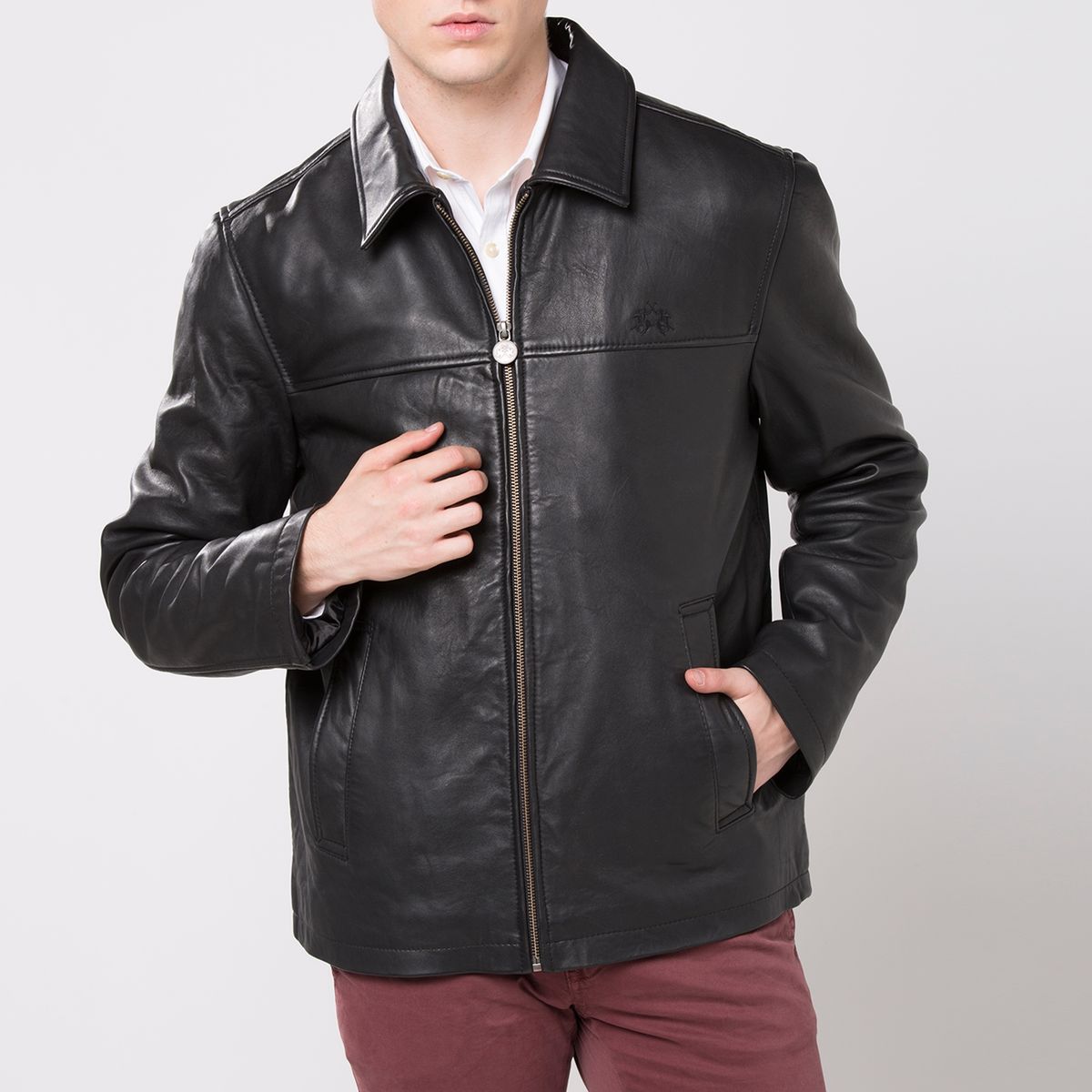 LA MARTINA - Casaca Cuero Hombre