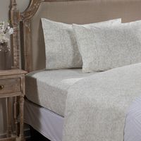 Juego De Sábana Estampada 100% Algodón 200 Hilos