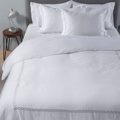 Imagen 2 del producto Funda de Plumón Algodón 300 Hilos Cadeneta Beige