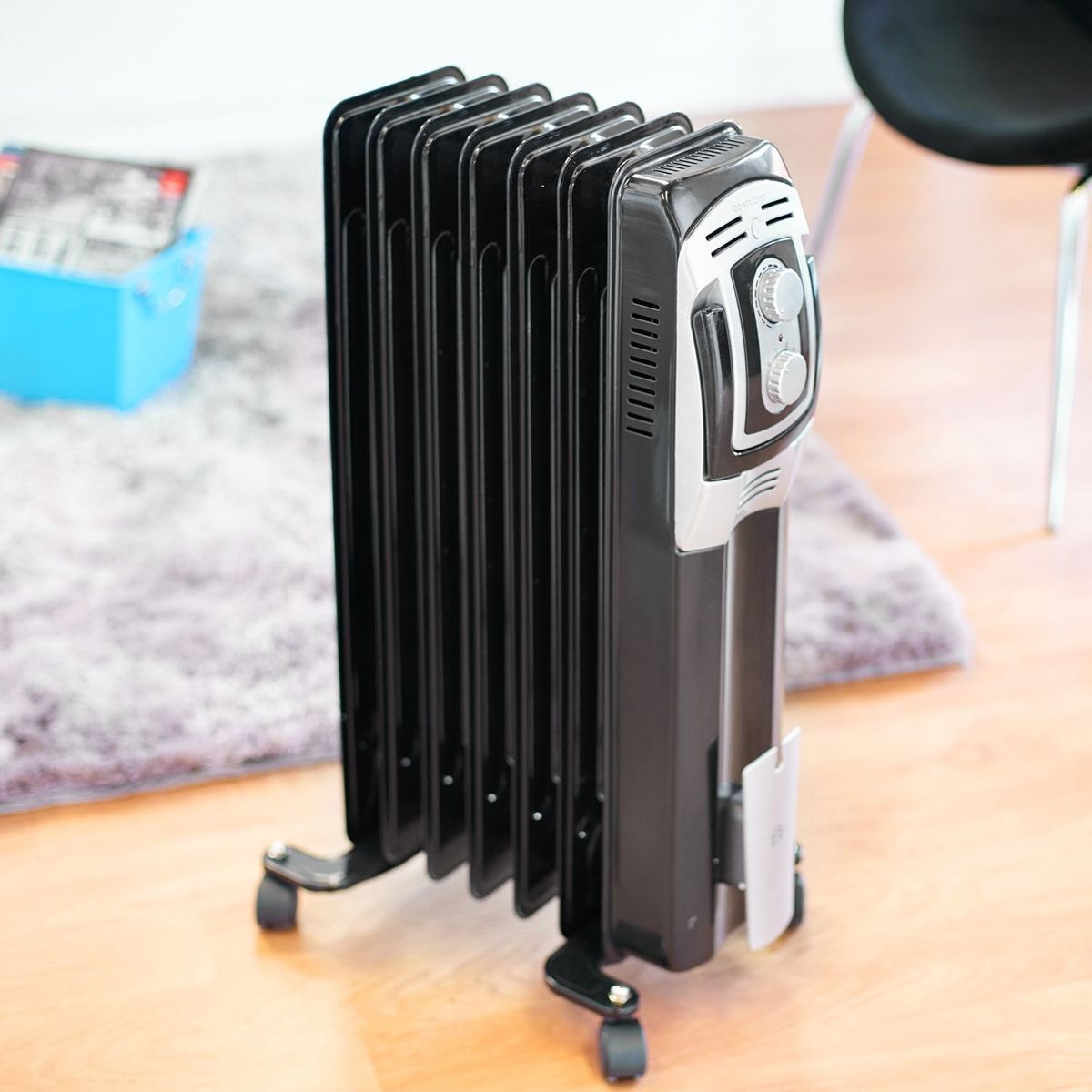 RECCO - Estufa Oleoeléctrica Recco 1500W con Termostato y Ruedas