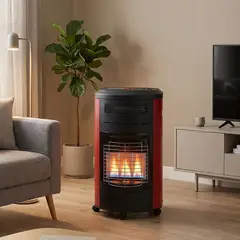 WURDEN - Estufa a Gas Híbrida RF 5700CL-C 4200W con Ruedas