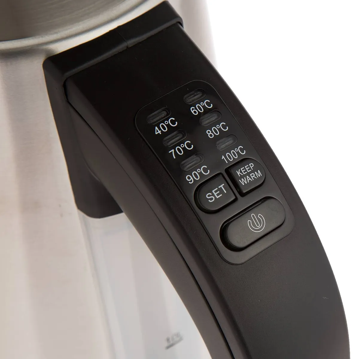 WURDEN - Hervidor Eléctrico 1.7 Lts Inox Selector Temperatura Wurden