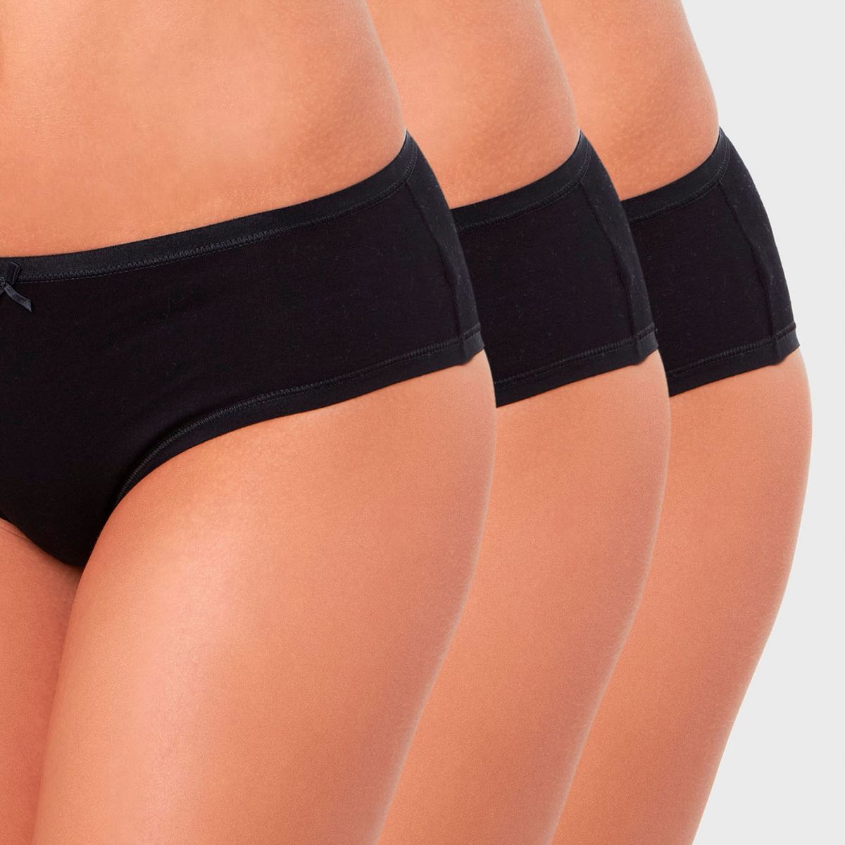 ETAM - Pack 3 Calzónes Shortys Jack Mujer Etam