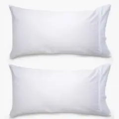 BASEMENT HOME - Set de 2 Fundas de Almohada 100% Algodón 300 Hilos