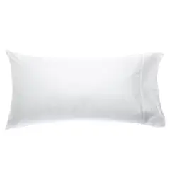 BASEMENT HOME - Fundas de Almohada 100% Algodón 300 Hilos Set de 2