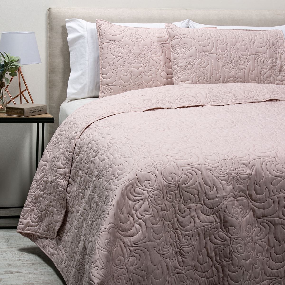 ROBERTA ALLEN - Cubrecama Liso Paisley Roberta Allen