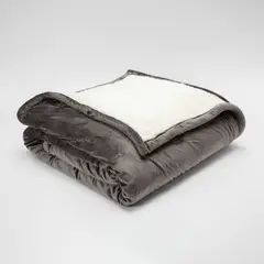 BASEMENT HOME - Frazada Sherpa Microfle