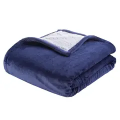 BASEMENT HOME - Frazada Sherpa Microfle Rosa