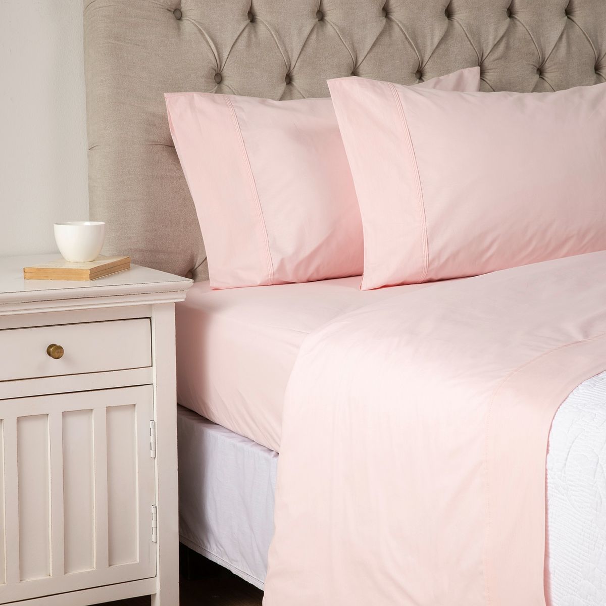 R ALLEN - Sábana 200 Hilos Lisa 100% Algodón Roberta Allen