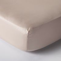 Sábanas Bajeras Algodón De 200 A 399 Hilos Liso 1 Plaza