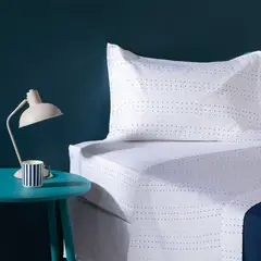 BENETTON - Juego de Sábanas Algodón 250 Hilos Estampado