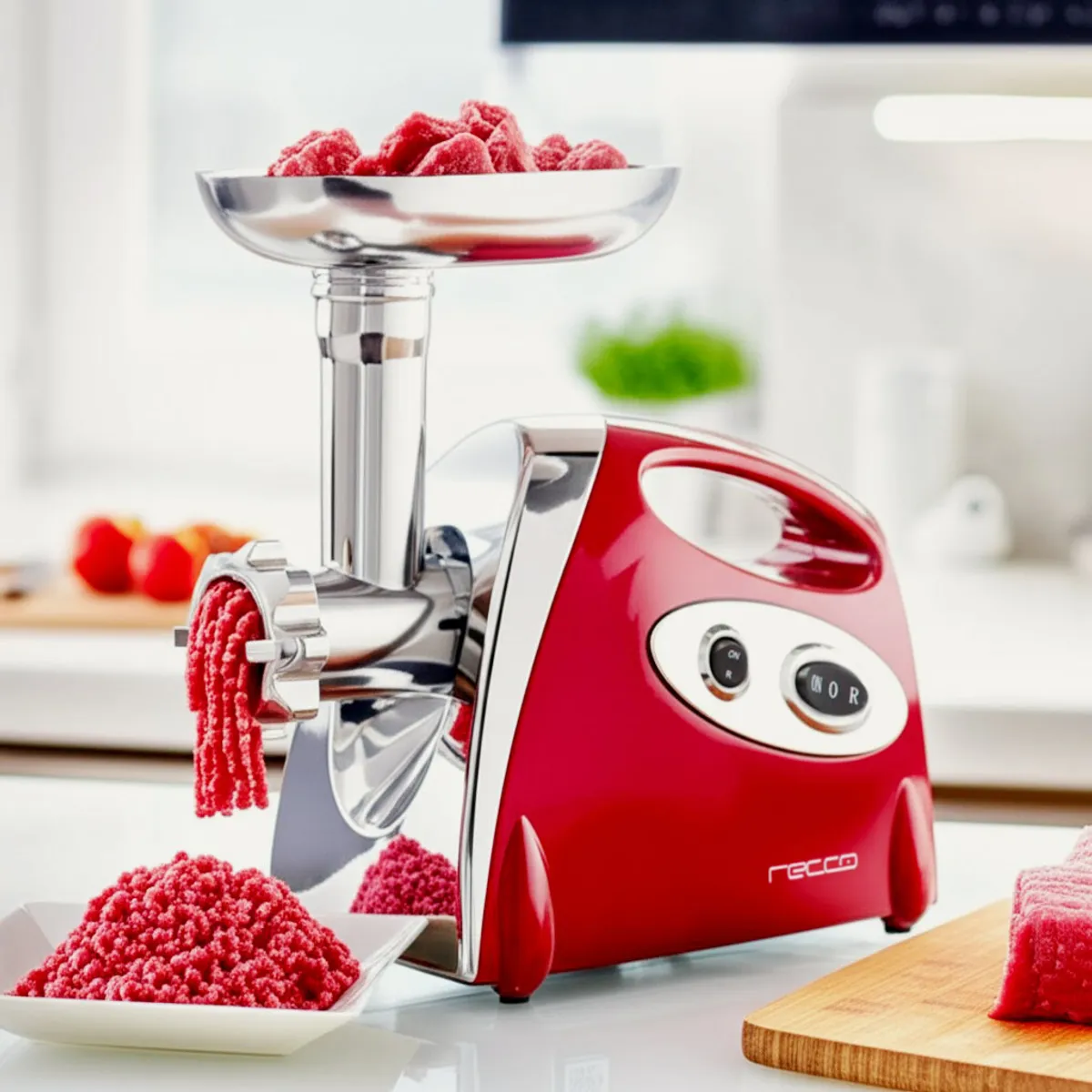 RECCO - Máquina Eléctrica Moledora de Carne Recco RMGB-120R