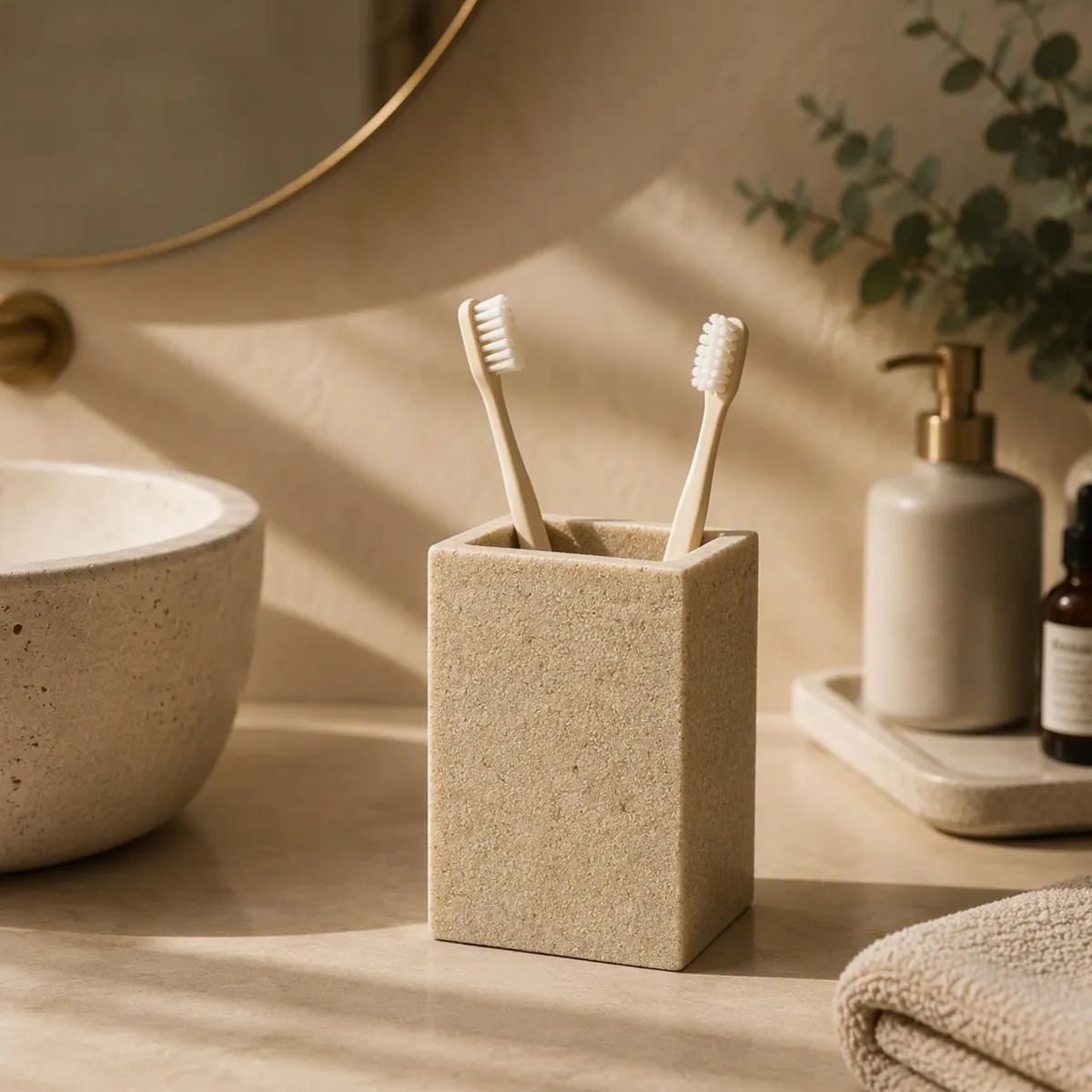 BASEMENT HOME - Vaso Para Baño Basement Home Arena Beige 7Cm Basement Home