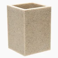 Vaso Para Baño Arena Beige 7Cm