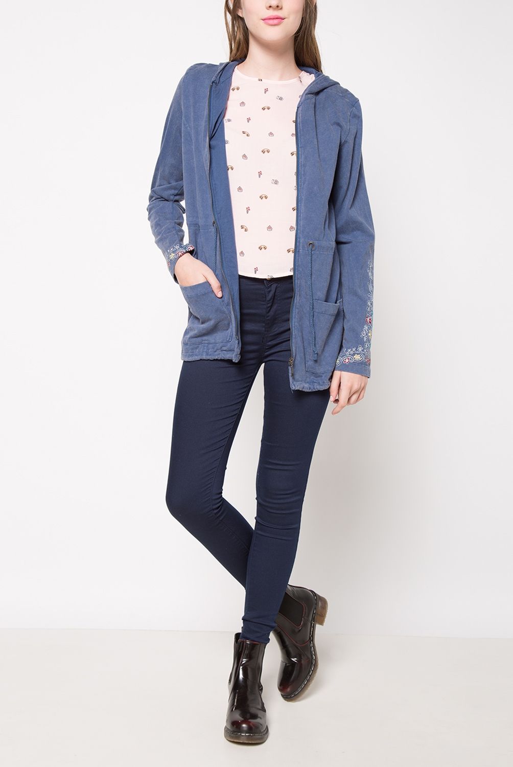 SYBILLA - Sybilla Jeans Leggins Tiro Alto Mujer