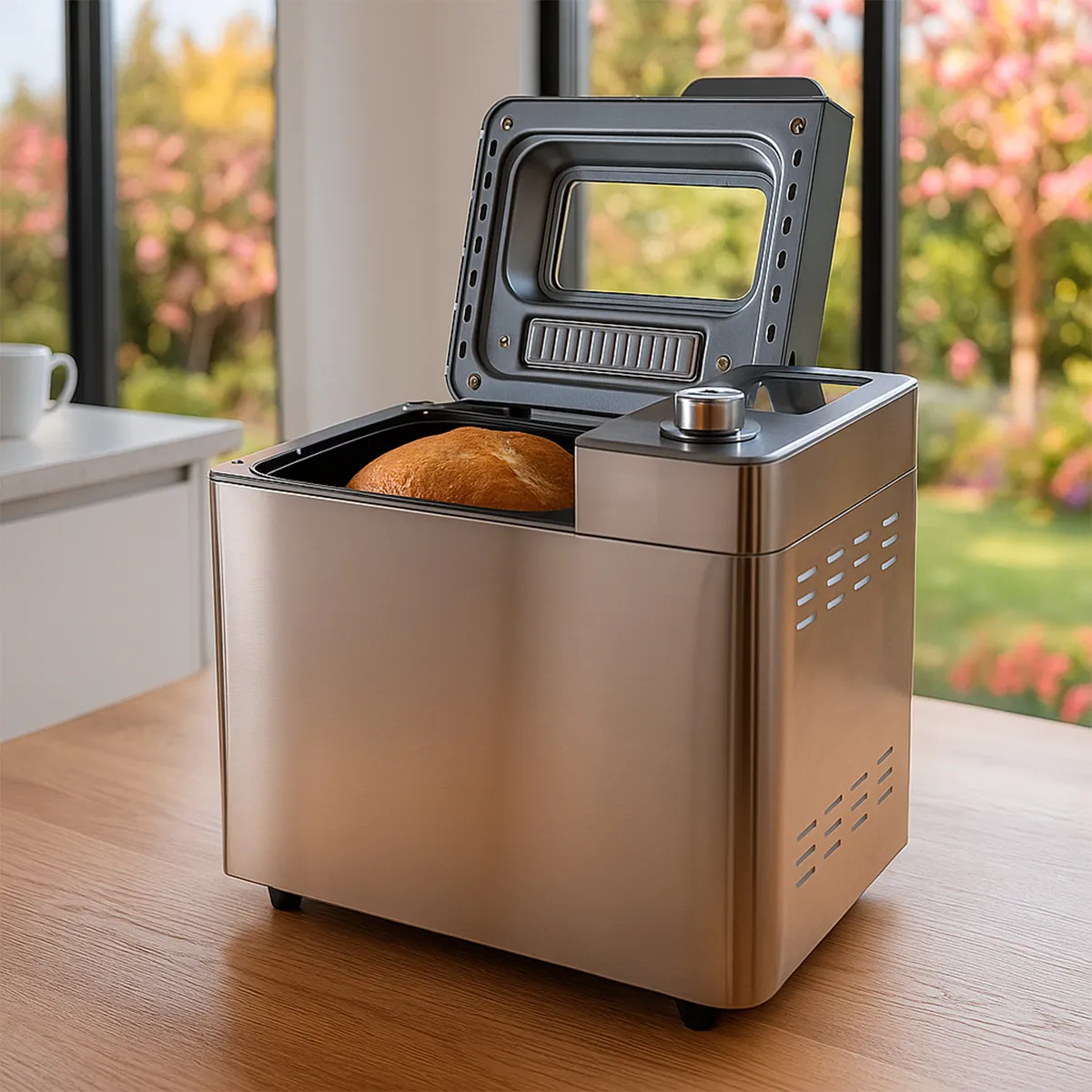 WURDEN - Máquina de Pan Wurden WMP-BM1352 Acero Inoxidable con Temporizador