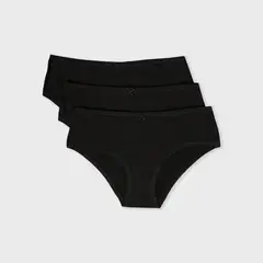 ETAM - Pack 3 Calzónes Shortys Jack Mujer