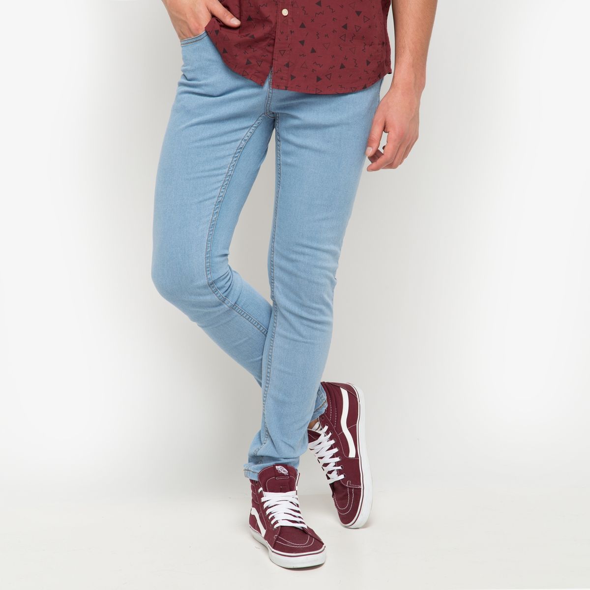 BEARCLIFF - Bearcliff Jeans Super Skinny Fit Hombre