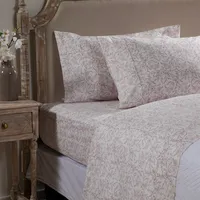 Juego De Sábana Estampada 100% Algodón 200 Hilos