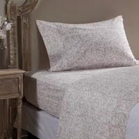 Juego De Sábana Estampada 100% Algodón 200 Hilos