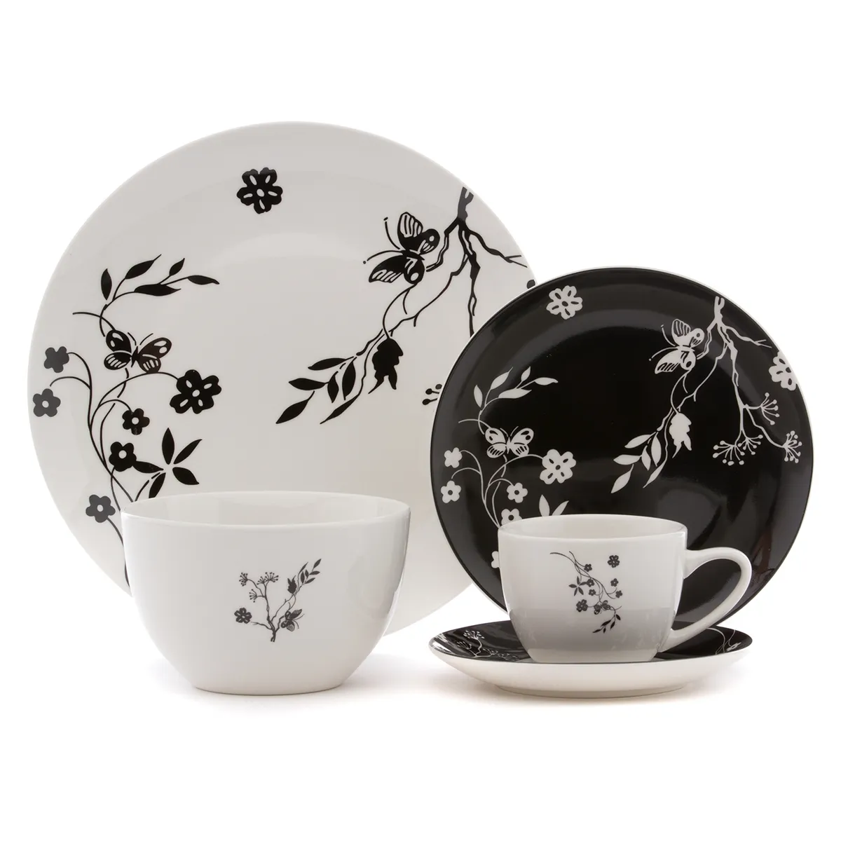 MICA - Juego De Vajilla Mica Ana 30 Piezas Porcelana