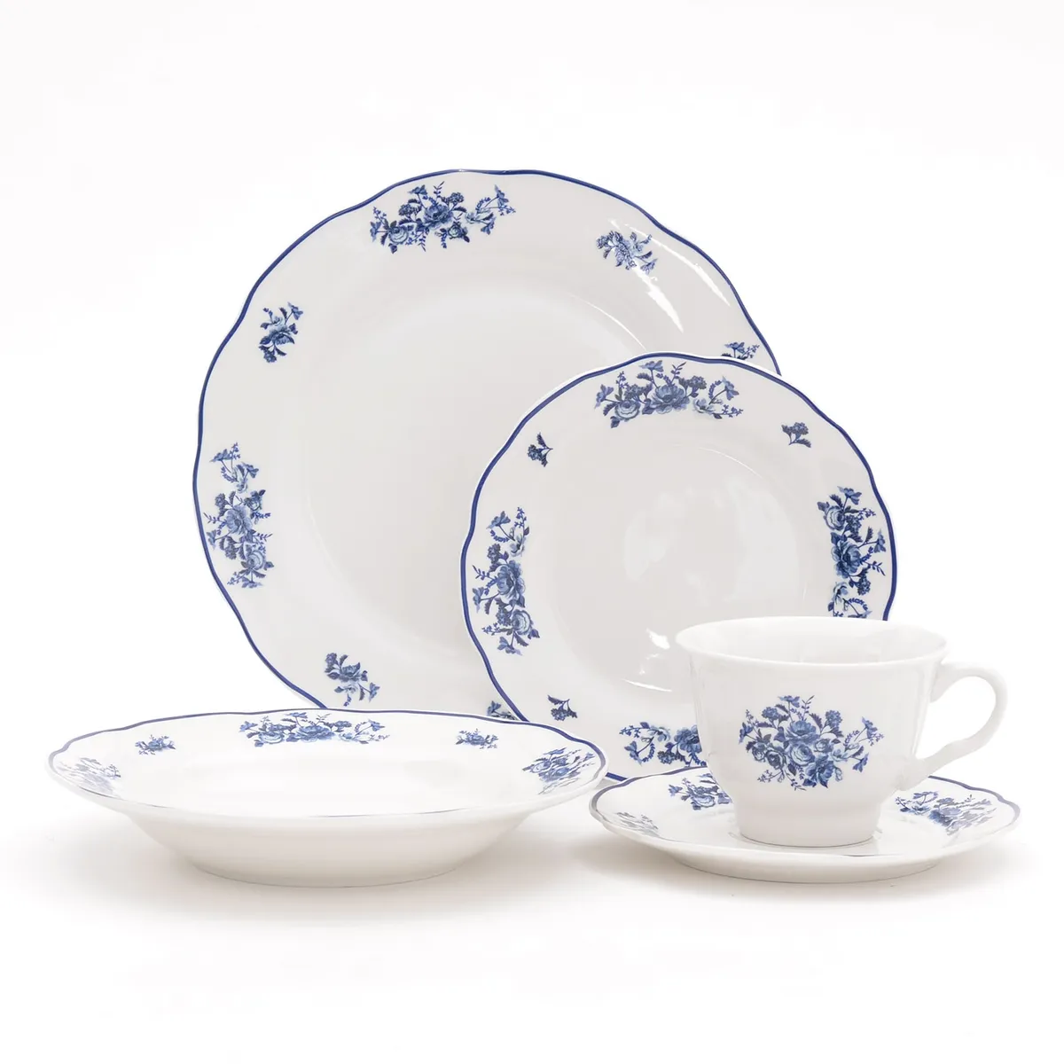 ROBERTA ALLEN - Juego De Vajilla 30 Piezas Paula Porcelana Roberta Allen