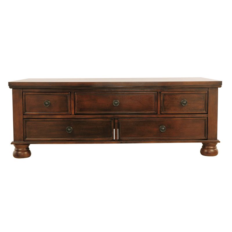 SIGNATURE DESIGN BY ASHLEY - Mesa De Centro Porter Madera Rectangular