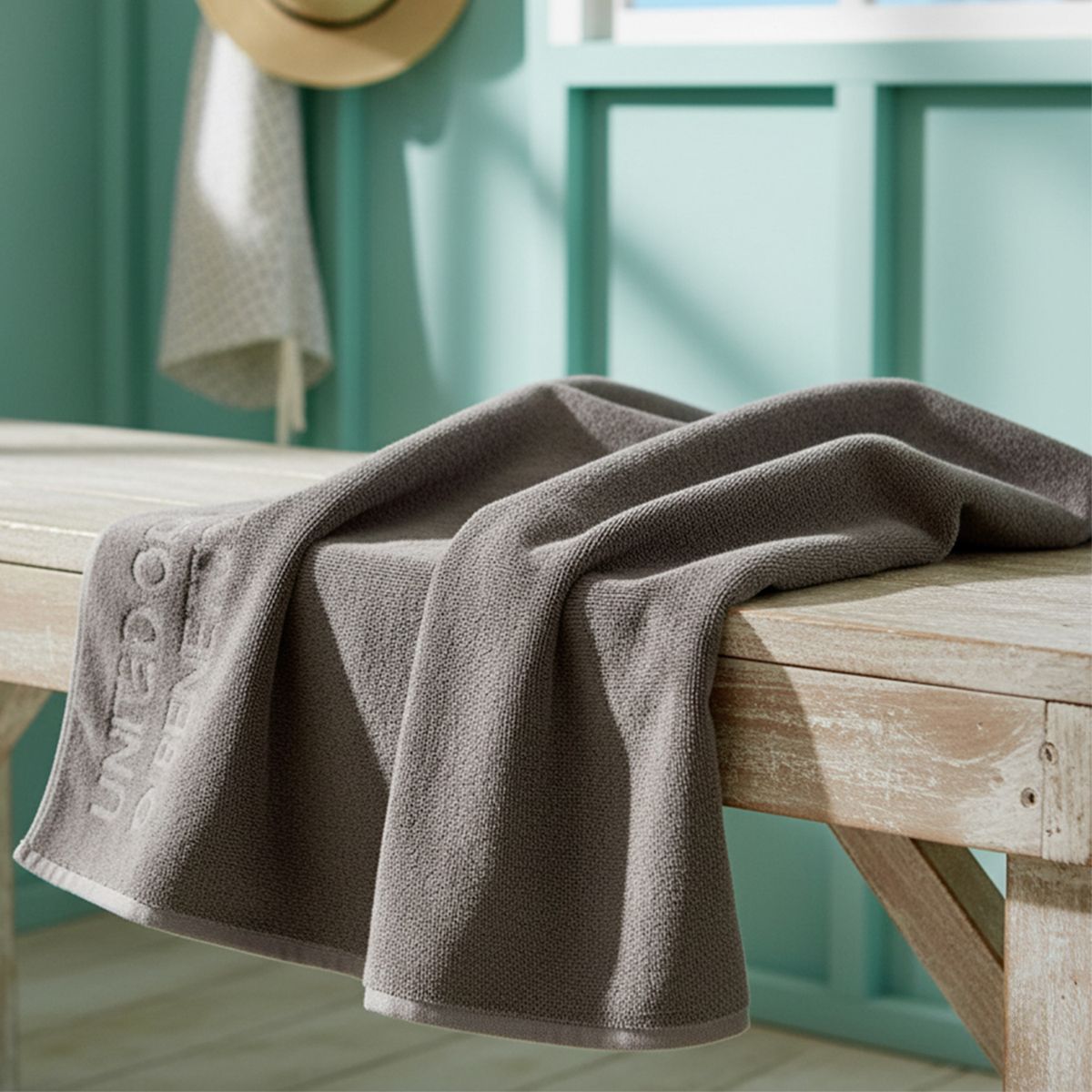 BENETTON - Toalla De Playa Solid 100% Algodón 450 Gramos Benetton