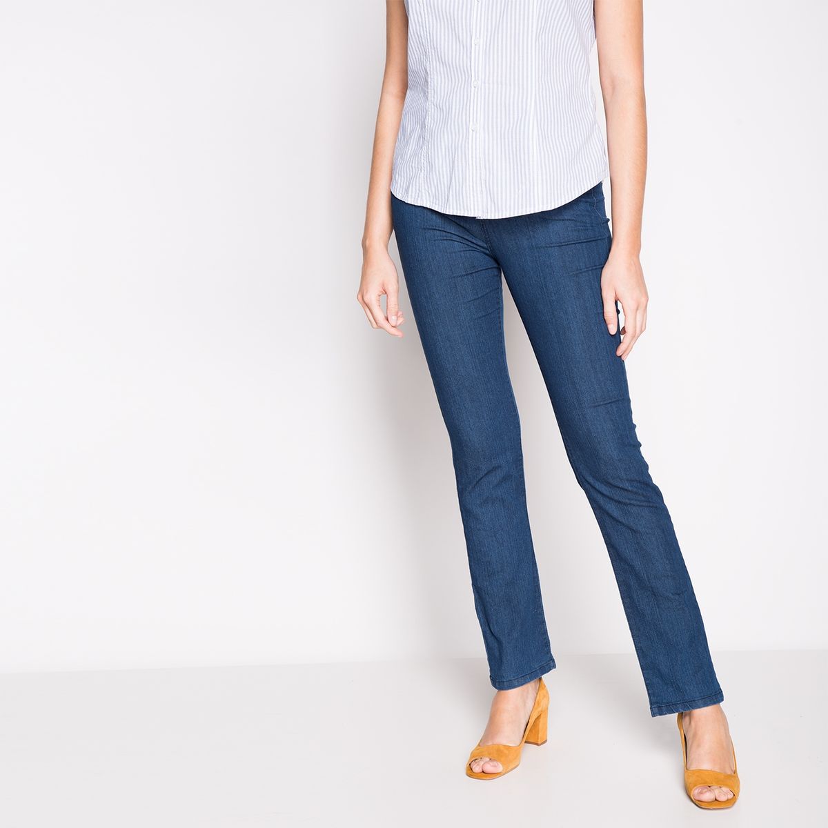 NEWPORT - Newport Jeans Recto Tiro Medio Mujer