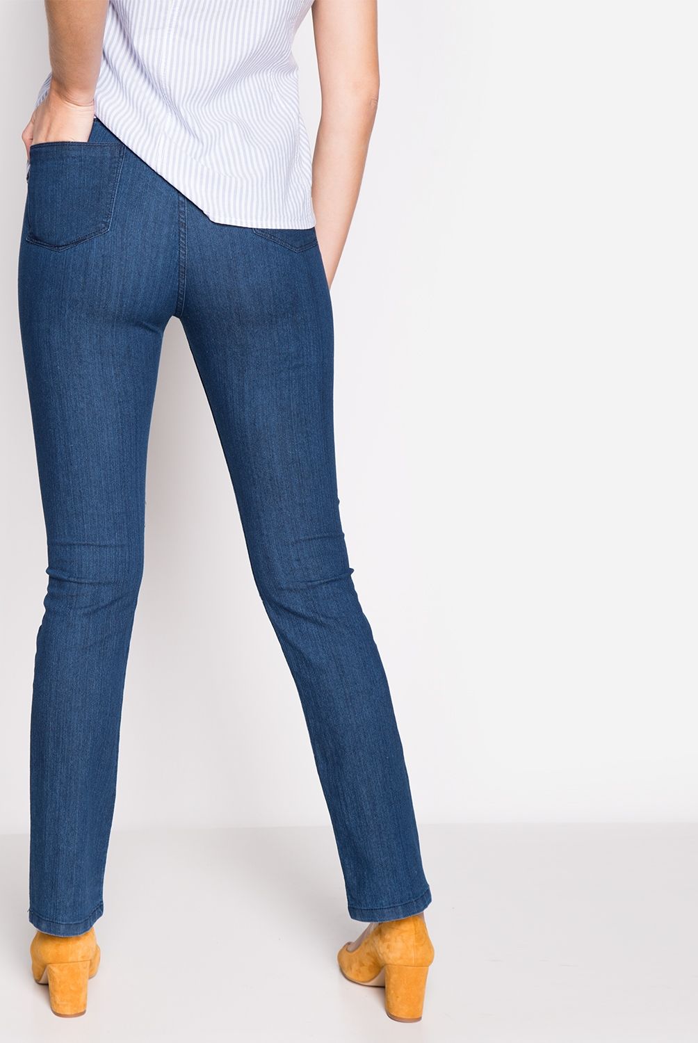 NEWPORT - Newport Jeans Recto Tiro Medio Mujer