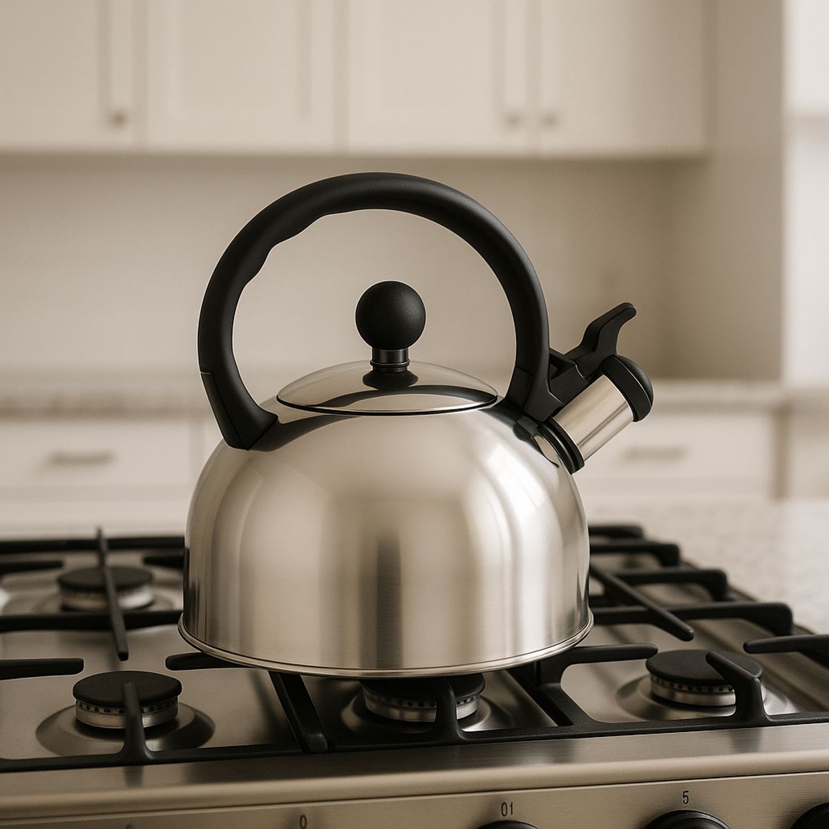 MICA - Tetera Acero Inoxidable 2.5 Lts Para Cocina Mica