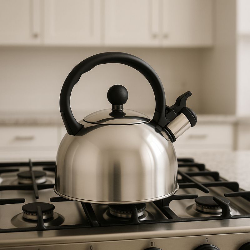 MICA - Tetera Mica Acero Inoxidable 2.5 Lts Para Cocina
