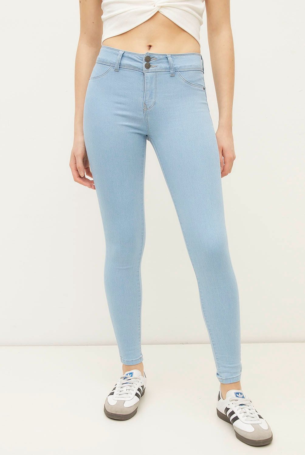 SYBILLA - Jeans Skinny Mujer Sybilla Tiro Medio