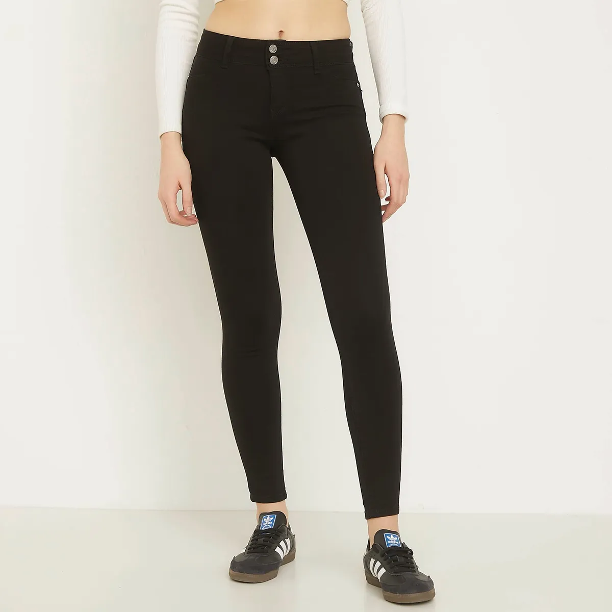 SYBILLA - Jeans Skinny Mujer Sybilla Tiro Medio