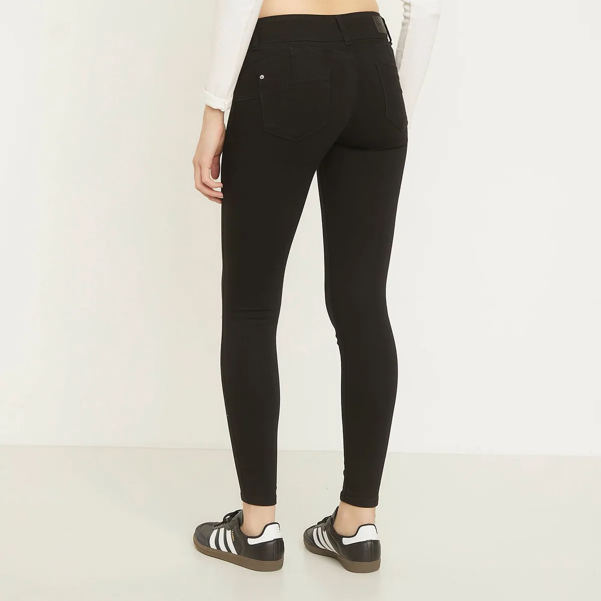 SYBILLA - Jeans Skinny Mujer Sybilla Tiro Medio