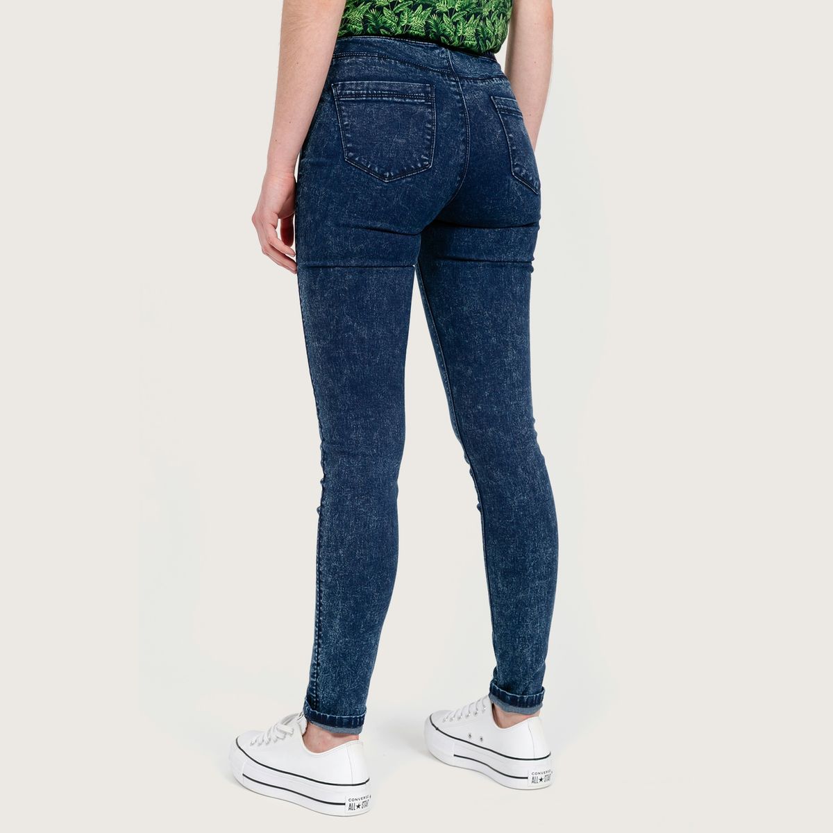 SYBILLA - Sybilla Jeans Skinny Tiro Alto Denim Mujer