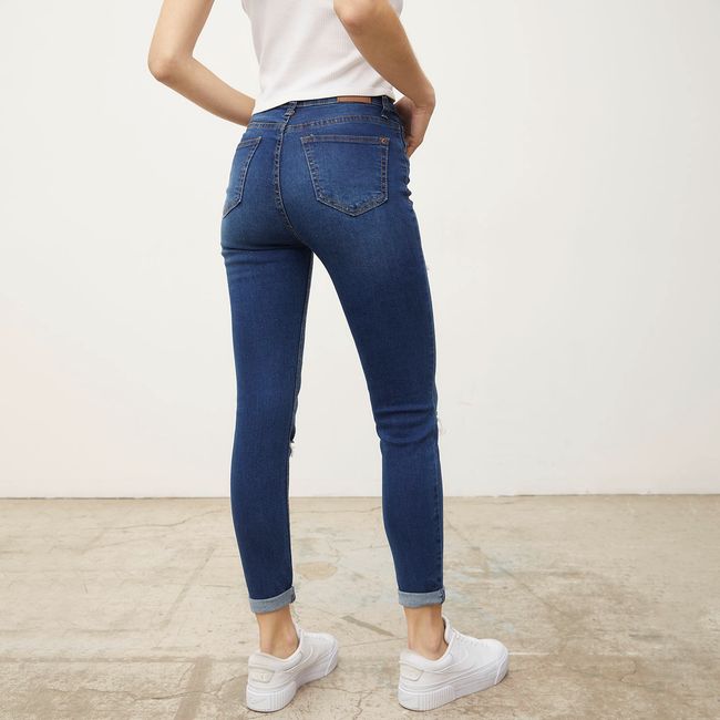 SYBILLA - Jeans Skinny Amy Tiro Medio Mujer Sybilla