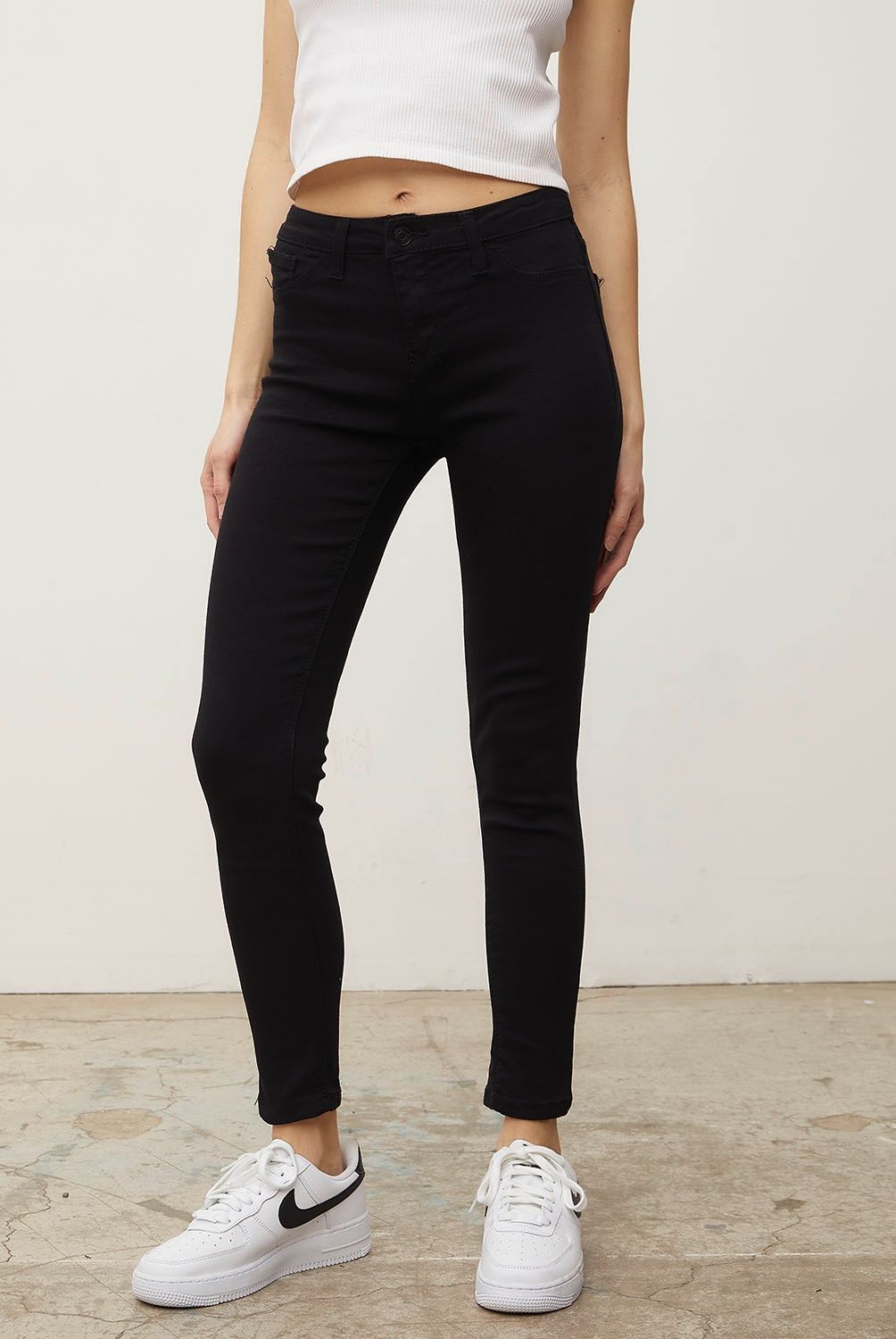 SYBILLA - Jeans Skinny Zoe Tiro Bajo Denim Mujer Sybilla